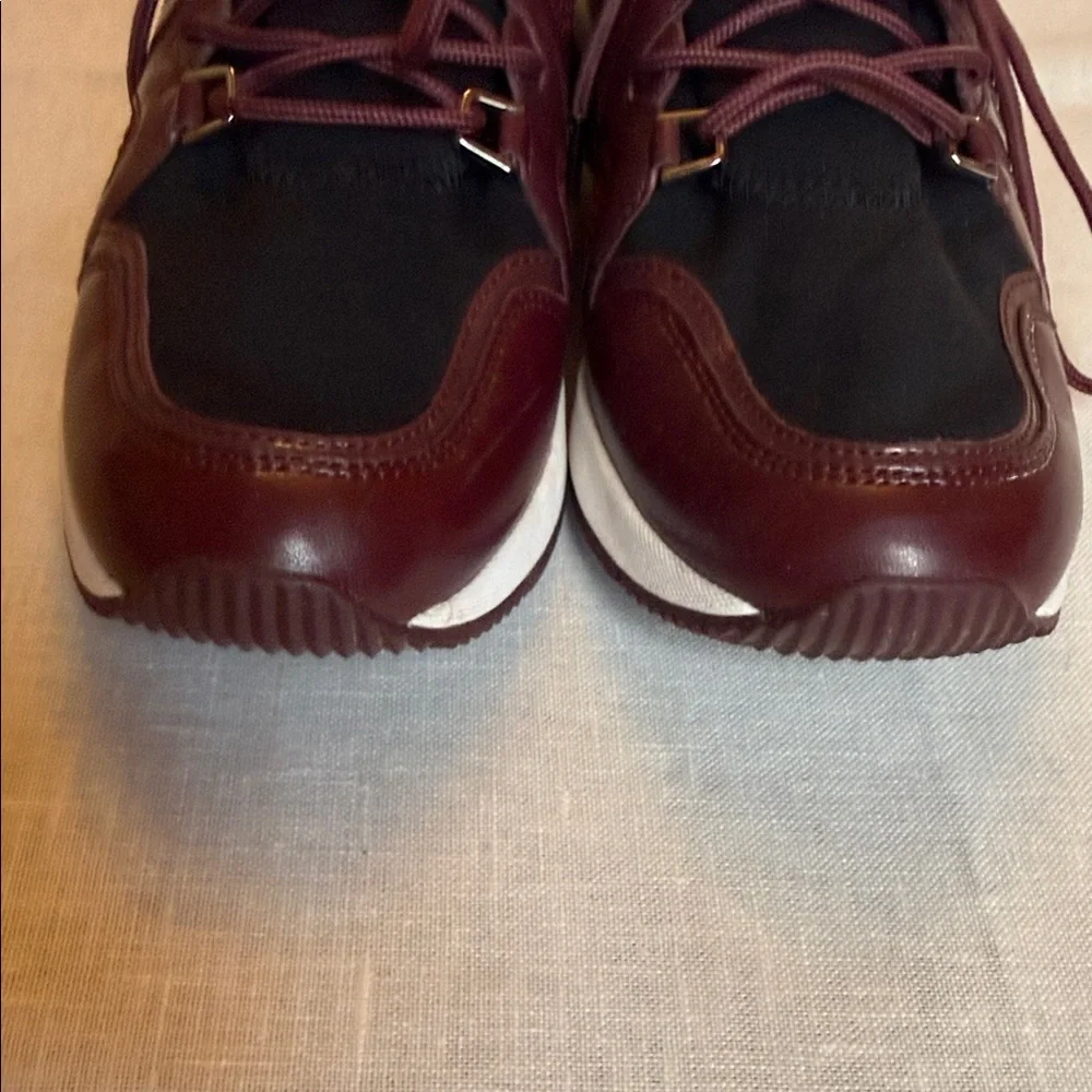 Michael Kors Burgundy and Black Women's Sneakers - Picture 3 of 8